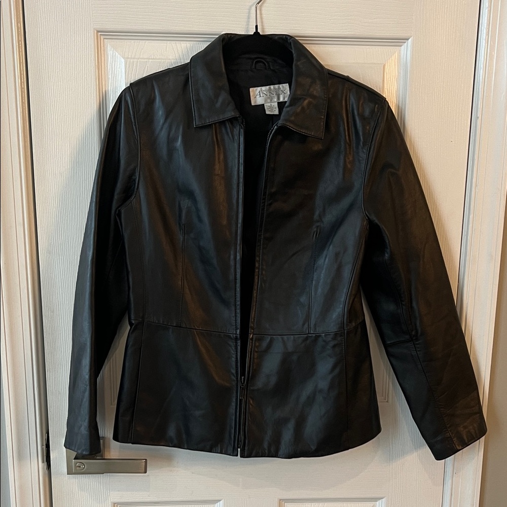 Women's Black Leather Jacket